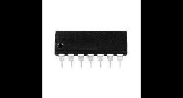 Texas Instruments TLC274CN Lineaire IC - operiational amplifier, buffer amplifier Tube
