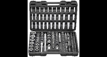 Vigor V5461 Dopsleutel-bitinzetset 1/2, 1/4, 3/8 133-delig