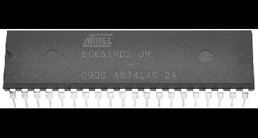 Microchip Technology AT89S52-24PU Embedded microcontroller PDIP-40 8-Bit 24 MHz Aantal I/Os 32 Tube