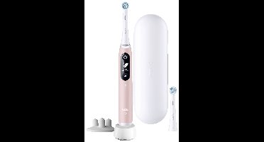 Oral-B iO Series 6s Rosa 4210201427384 Elektrische tandenborstel Roterend / oscillerend Roze