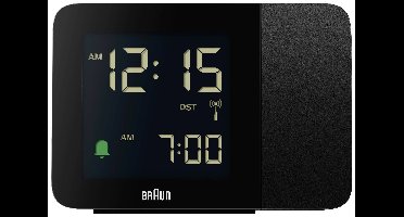 Braun BC15B-DCF Wekker Zendergestuurd Zwart