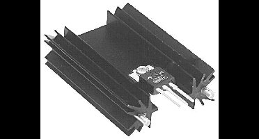 Fischer Elektronik SK104-50,8-STS SK104-50,8-STS Strengkoellichaam 9 K/W (l x b x h) 50.8 x 34.9 x 12.7 mm SOT-32, TO-220