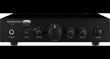 Monacor SA-100 Stereoversterker 2 x 50 W