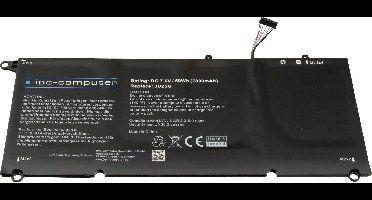 ipc-computer JD25G-H REPLACE JD25G-H REPLACE Laptopaccu 7.6 V 7800 mAh Dell
