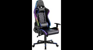 LogiLink EO0076 Gaming stoel / bureaustoel Zwart, Blauw