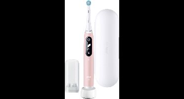 Oral-B Braun Oral-B iO Series 6 Pink Sand 445197 Elektrische tandenborstel Pink, Wit