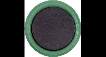 magnetoplan Magneet Basic Serie (Ø) 24 mm Rond Groen 10 stuk(s) 1862405