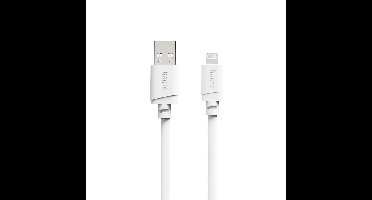Hama 00201800 USB-laadkabel USB 2.0 Apple Lightning stekker, USB-A stekker 1 m Wit