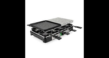 Tristar RA-2747 Gourmetstel 8 pannen, Met grillsteen Zwart