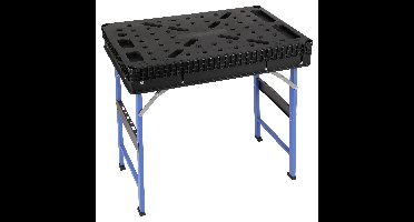 STARX 48.101.25 Inklapbare werkbank Zwart/blauw