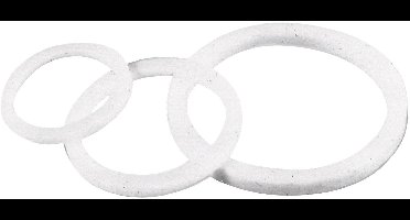 LAPP 53801100 SKINDICHT JT ÖLFLON M63 Dichtring M63 Polyetrafluorethyleen Wit 25 stuk(s)