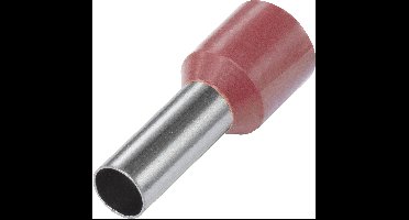 Vogt Verbindungstechnik 470308 Adereindhulzen 1 mm² Deels geïsoleerd Rood 100 stuk(s)