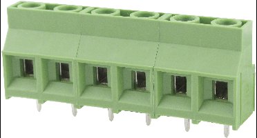 Degson DG950-9.5-02P-14-00AH-1 Klemschroefblok 5.26 mm² Aantal polen 2 Groen 1 stuk(s)