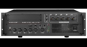 Monacor PA-5480 PA-versterker 480 W 5-kanaals 5 zones
