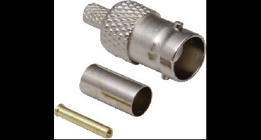 BKL Electronic 0401058/D 0401058/D BNC-connector Bus, recht 75 Ω 1 stuk(s)