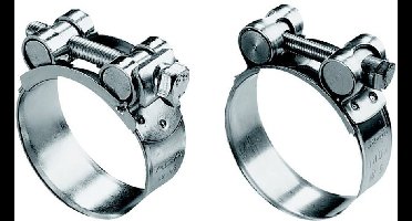 Norma Scharnierboutklem 6125108691 Bundel-Ø (bereik) 86 tot 91 mm Extreem hoge bandtrekkracht 1 stuk(s)