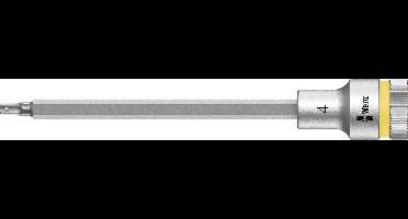 Wera 8740 C HF 05003840001 Inbus Dopsleutel-bitinzet Houderfunctie 4 mm 1/2 4 mm 1/2 (12,5 mm)