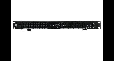 Omnitronic GEQ-2150 2-kanaals 19 inch equalizer
