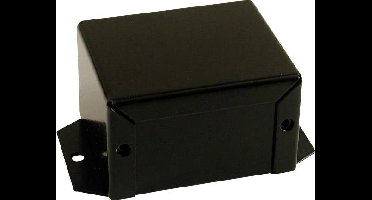 Hammond Electronics 1411FBXBK Universele behuizing 305 x 178 x 102 Aluminium Zwart 1 stuk(s)