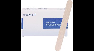 Söhngen Houten mondspatel 1010183 100 stuk(s)