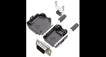 Amphenol L17DPPK15-BK+L717SDA15P D-sub male connectorset 180 ° Aantal polen: 15 Soldeerkelk 1 stuk(s)