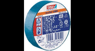 tesa 53988-00030-00 Isolatietape tesa Professional Blauw (l x b) 10 m x 15 mm 1 stuk(s)