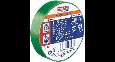 tesa 53988-00106-00 Isolatietape tesa Professional Groen (l x b) 20 m x 19 mm 1 stuk(s)