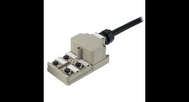 Weidmüller SAI-4-MF 5P PUR 10M 1804580000 Passieve sensor/actorbox M12-verdeler met metalen schroefdraad 1 stuk(s)