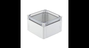 Weidmüller FPC 20/20/13 TRSP 9535680000 Universele behuizing 200 x 200 x 132 Polycarbonaat Lichtgrijs, Transparant 1 stuk(s)