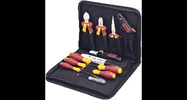 Wiha 36389 Gereedschapsset VDE Incl. tas 12-delig