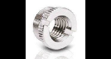 Adam Hall 3/8-5/8 Schroefdraad adapter Diameter:16 mm Schroefdraad (binnen): 3/8 Schroefdraad (buiten): 5/8