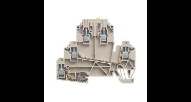 Weidmüller 1247420000 Testscheidingsserieklem Schroeven Donkerbeige 50 stuk(s)