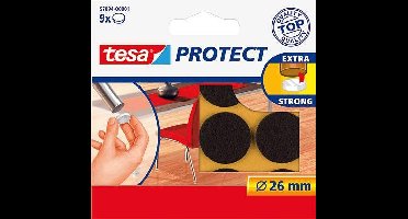 tesa Viltdoppen Bruin (Ø) 26 mm 9 stuk(s)