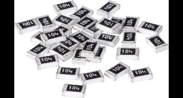 TRU COMPONENTS 1585626 TC-HP06W2F1000T5E203 Thick Film weerstand 100 Ω SMD 1206 0.5 W 1 % 100 ±ppm/°C 1 stuk(s) Tape cut