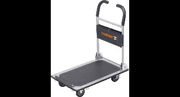 Meister Werkzeuge 8985620 Plateauwagen Inklapbaar, Met opbergvak Staal Laadvermogen (max.): 150 kg