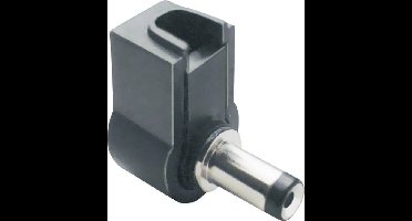 BKL Electronic 072614 Laagspannings-connector Stekker, haaks 3 mm 1.1 mm 1 stuk(s)