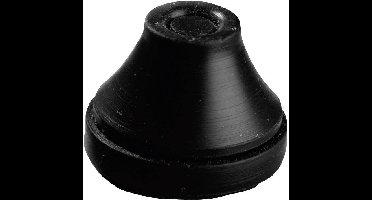PB Fastener MF-M12-SB Kabeldoorvoering Klem-Ø (max.) 5 mm Plaatdikte (max.) 4 mm Silicone Zwart 1 stuk(s)