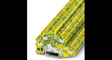 Phoenix Contact 3214673 Aardklem 2-etages 3.5 mm Snelaansluiting Groen, Geel 50 stuk(s)