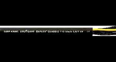 LAPP ÖLFLEX® CLASSIC BLACK 110 Stuurstroomkabel 3 G 1 mm² Zwart 1120267/1 per meter