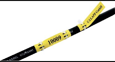 LAPP 83254760 LFL1H YE/WH Kabeletiket Fleximark 26 x 9 mm Kleur van het label: Geel Aantal etiketten: 40
