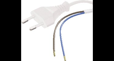 HAWA 1008204 Aansluitkabel Stroom Wit 2.00 m