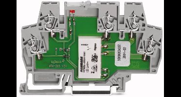 WAGO 859-392 Relaisklem Nominale spanning: 24 V/DC Schakelstroom (max.): 3 A 1x wisselcontact 1 stuk(s)