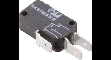 PTR Hartmann 04G01B01X01A Microschakelaar 04G01B01X01A 250 V/AC 16 A 1x uit/(aan) Moment 1 stuk(s)