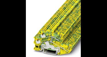 Phoenix Contact 3214518 Aardklem 2-etages 3.5 mm Snelaansluiting Groen, Geel 50 stuk(s)