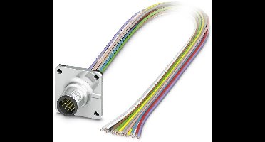 Phoenix Contact 1441600 Sensor/actuator inbouwconnector M12 Aantal polen (sensoren): 17 Stekker, inbouw 0.50 m 1 stuk(s)