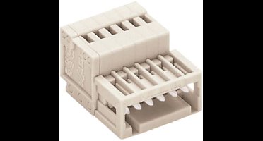WAGO 733-205 Male behuizing (kabel) 733 Totaal aantal polen: 5 Rastermaat: 2.50 mm Inhoud: 1 stuk(s)