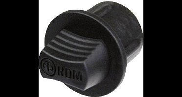 Neutrik NDM Blindstoppen Zwart 1 stuk(s)