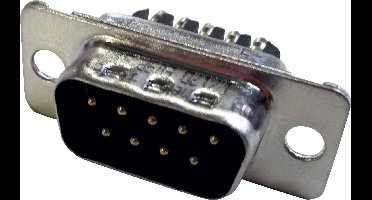 Amphenol 717D E09P ST D-sub male connector 180 ° Aantal polen: 9 Schroeven 1 stuk(s)