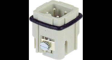 HARTING 09200032611 Pin-inzetstuk Han® A 3 + PE Schroeven 1 stuk(s)