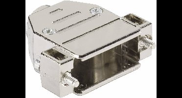 HARTING 09 67 037 0443 09670370443 D-sub behuizing Aantal polen: 37 Kunststof, gemetalliseerd 180 ° Zilver 1 stuk(s)